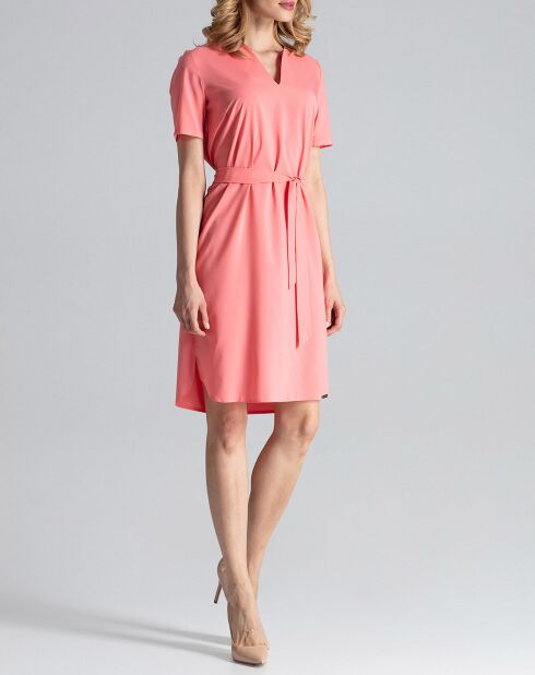 Robe Mérédith corail