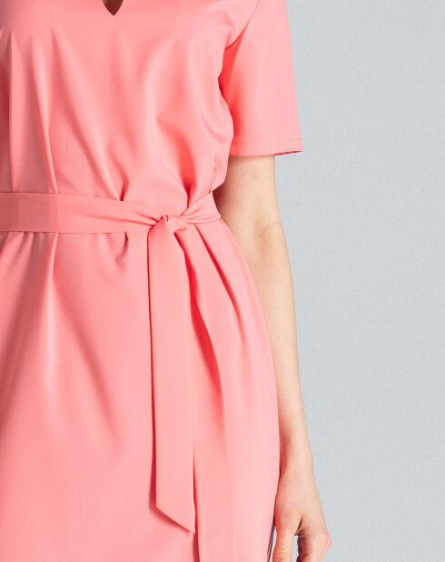 Robe Mérédith corail