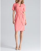 Robe Mérédith corail