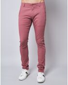 Pantalon Slim Fit Tap rouge