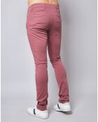 Pantalon Slim Fit Tap rouge