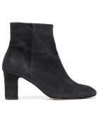 Botas Marilo de gamuza negra - tacón de 7 cm