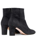 Botas Marilo de gamuza negra - tacón de 7 cm