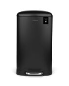 Poubelle à pédale noire - 30L
