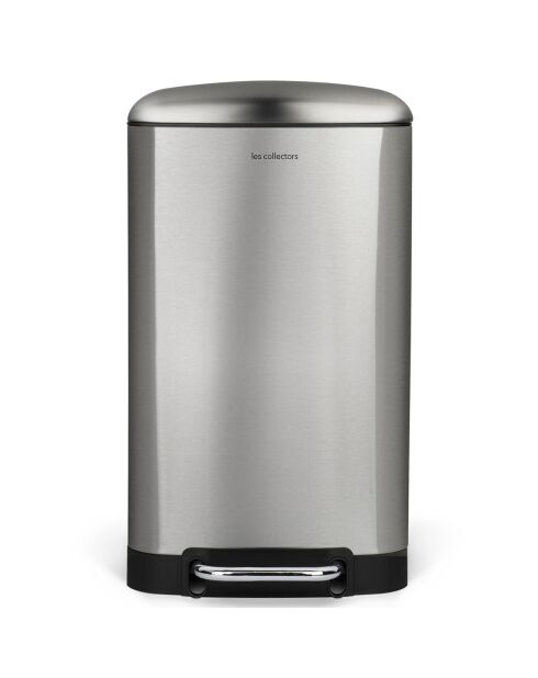 Poubelle à pédale inox - 30L