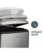 Poubelle à pédale inox - 30L