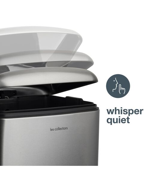 Poubelle à pédale inox - 30L