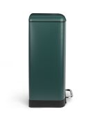 Poubelle à pédale vert canard - 40L