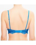 Soutien-gorge triangle coques Desert Rose bleu canard