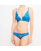 Soutien-gorge triangle coques Desert Rose bleu canard