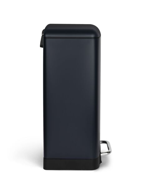 Poubelle à pédale bleu profond  - 40L