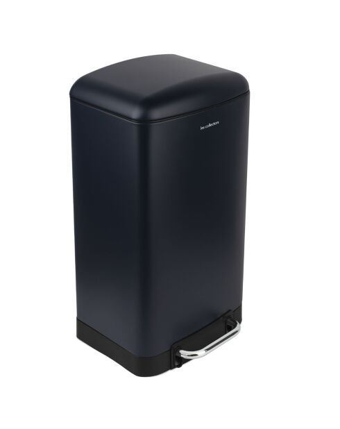 Poubelle à pédale bleu profond  - 40L