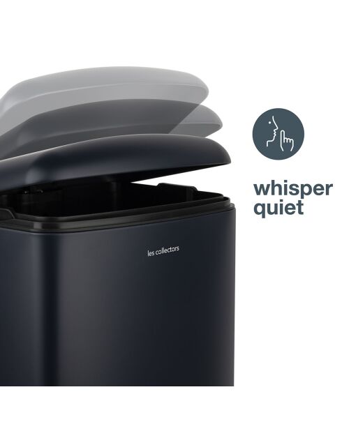 Poubelle à pédale bleu profond  - 40L