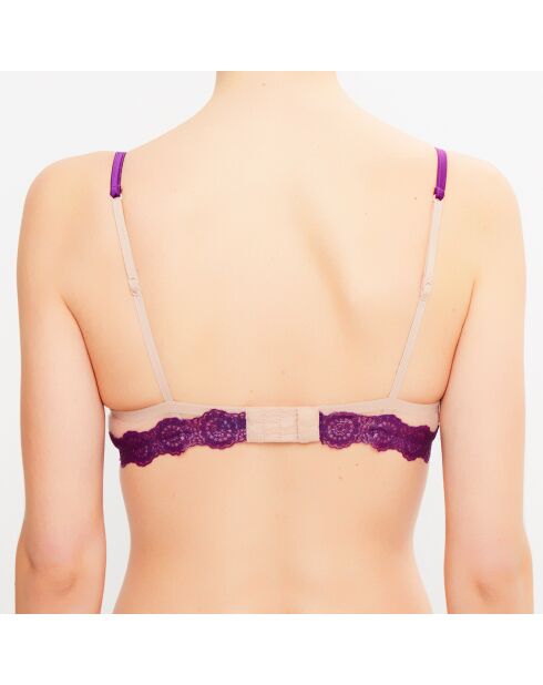 Soutien-gorge push-up sans armatures Moonstone violet