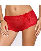 Shorty Vesta rouge