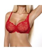 Soutien-gorge soft Athina rouge