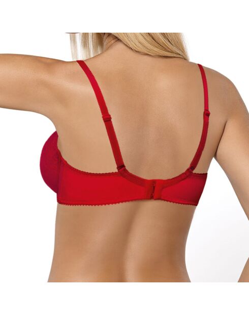 Reggiseno morbido rosso Athina