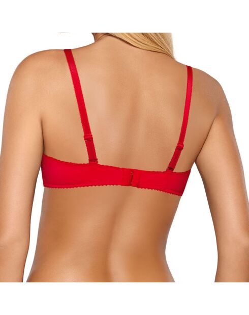 Roter Push-up-BH Vesta