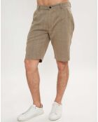 Short en Coton & Lin Pakar beige