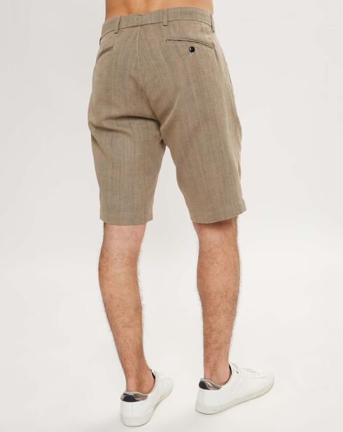 Short en Coton & Lin Pakar beige