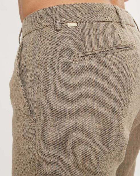 Short en Coton & Lin Pakar beige