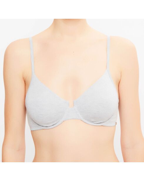 Soutien-gorge soft New Project gris chiné