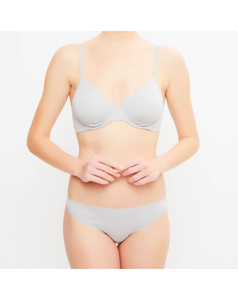 Soutien-gorge soft New Project gris chiné