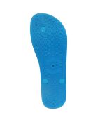 Tongs Printed Pop Art Pamela bleu ciel