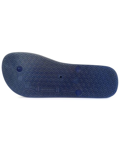 Tongs Printed Pop Art Paul bleu marine