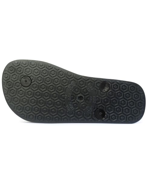 Schwarze bedruckte Pop Noemie Flip-Flops