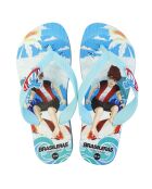 Tongs Printed Pop Lina bleu ciel