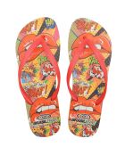 Tongs Printed Pop Art Lev rouges