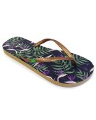 Tongs Printed Pop Art Karina dorées