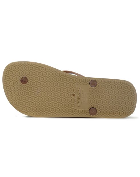 Tongs Printed Pop Art Karina dorées