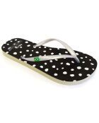Tongs Printed Pop Art Pauline noires