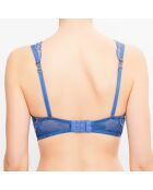 Soutien-gorge push-up amovible Amethyst denim