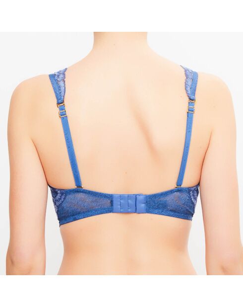 Soutien-gorge push-up amovible Amethyst denim