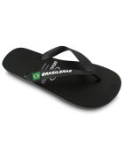 Schwarze Flipflops Clasica Koples