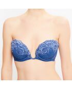 Soutien-gorge push-up Amethyst denim