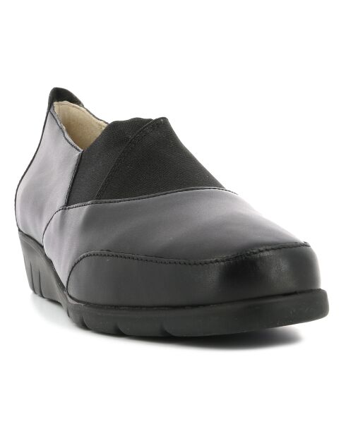 Slip On en Cuir Esty noires