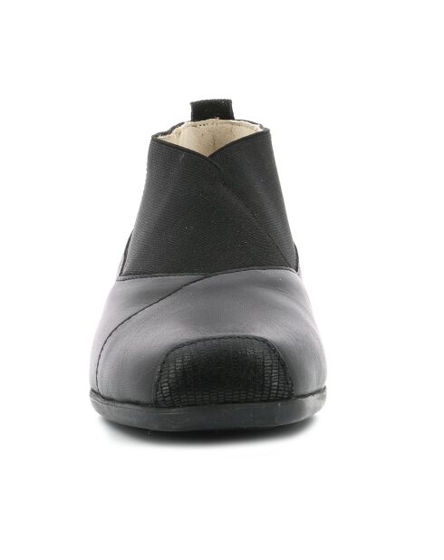 Slip On en Cuir Ginadys noires