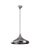 Suspension Berceste argenté - 35x35x116cm