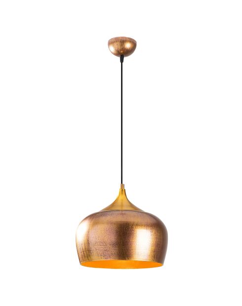 Suspension Berceste dorée - 30x30x123cm