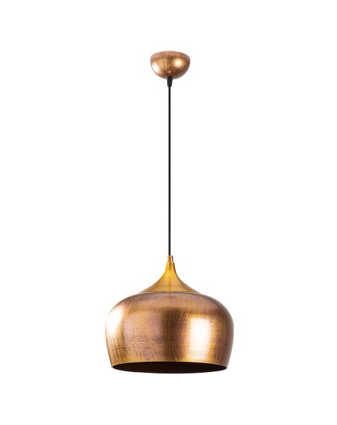 Suspension Berceste dorée - 30x30x123cm