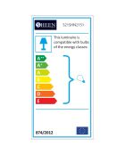 Wandlamp Golden Berceste - 19x25xh.39 cm