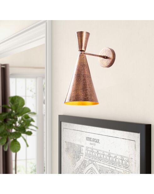 Wandlamp Golden Berceste - 19x25xh.39 cm