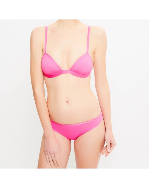 Swim-Essence fuchsia hoog uitgesneden bikinibroekje