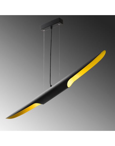 Suspension Efsun noire - 100x10x104cm