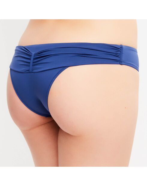 Bas de maillot échancré Waves bleu