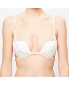 Soutien-gorge push-up sans armatures Love Stone blanc